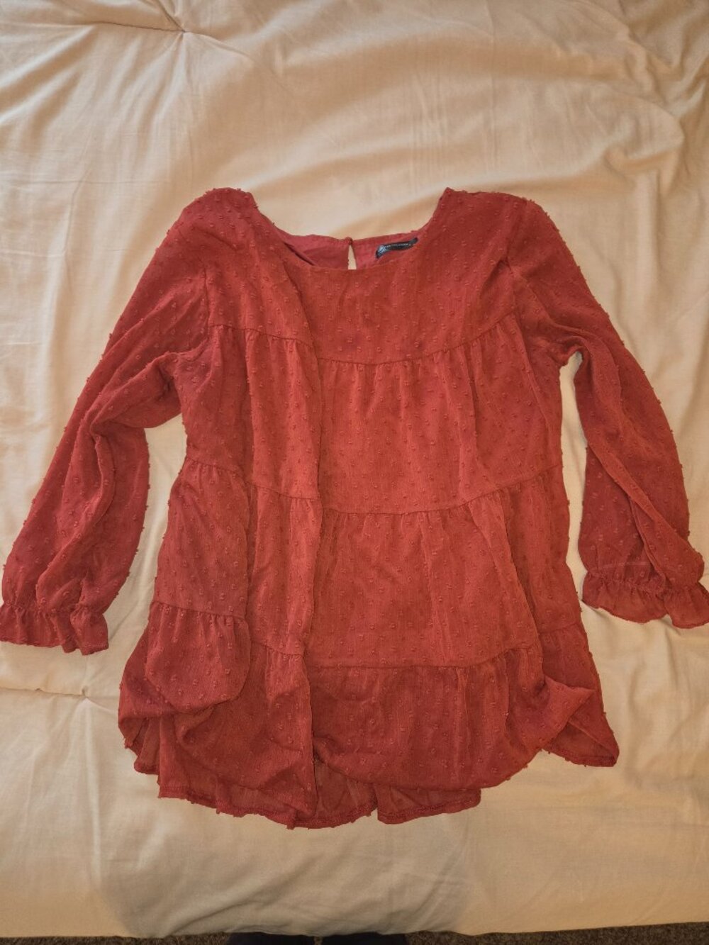 Pretty Garden Long Sleeve Shirt Top